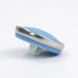 Botão Bombê Plástico branco 20MM - com Anel 