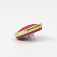 Botão Bombê Plástico branco 20MM - com Anel 