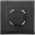 Botão Bombê Quadrado (PRETO)